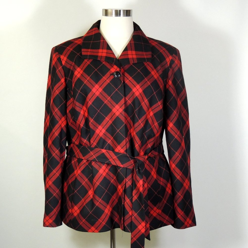 Plaid Jacket by Jones New York